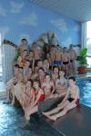 Schwimmunterricht der 4. Klasse im Hallenbad Pinkafeld